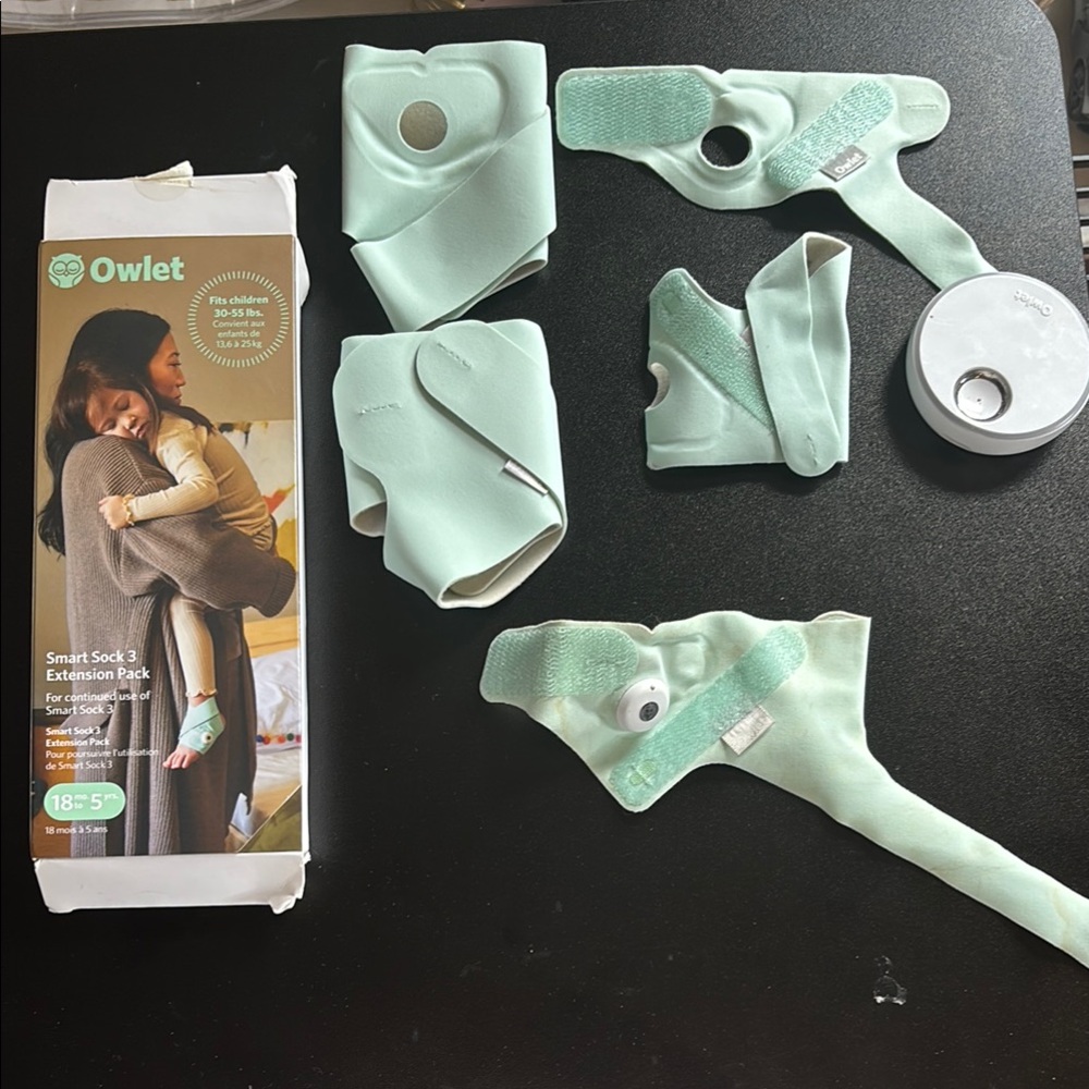 Owlet Smart Sock 3 Extension Pack in Mint Green
